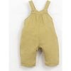 2-Wooden Buttoned Overalls, Green - Overalls - 1 - thumbnail