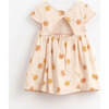All-Over Blowfish Graphic Print Cap Sleeve Dress, Baby Pink - Dresses - 2