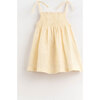Tie-Strap Cinched Waist Dress, Ivory - Dresses - 2