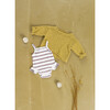 Uniques Side Ruffle Onesie, Stripe - Onesies - 3