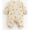 All-Over Print Jersey Romper, Natural - Rompers - 2