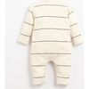 Classic Silhouette Romper, Stripe - Rompers - 2