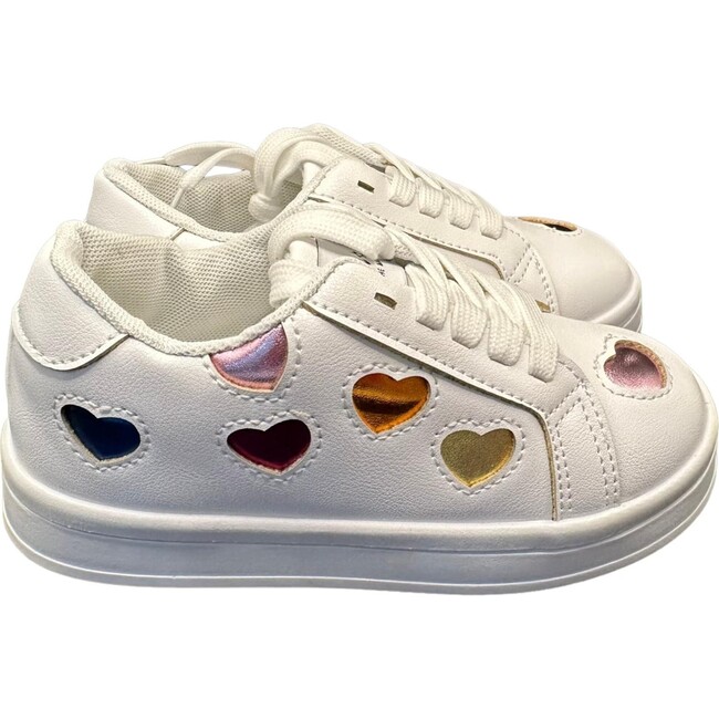 I Heart You Sneakers, White - Sneakers - 2