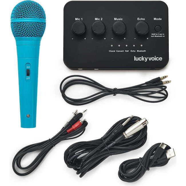 Lucky Voice Karaoke Machine 2.0 - Blue (Bluetooth) - Musical - 3