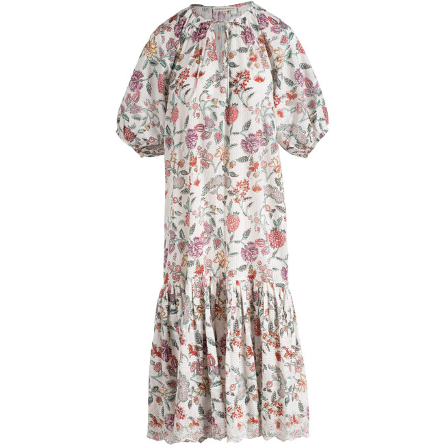 Women's Clemmie Puffed Sleeves Dress, Floral