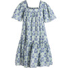 Women's Fifi Sleeves Short Dress, Florals - Dresses - 1 - thumbnail