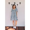 Women's Fifi Sleeves Short Dress, Florals - Dresses - 2