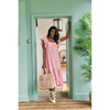 Women's Flora Square Neck Dress, Pink - Dresses - 2