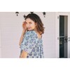 Women's Fifi Sleeves Short Dress, Florals - Dresses - 4