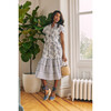 Women's Maggie Tulip Sleeve Dress, Blue - Dresses - 2