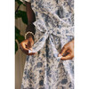 Women's Maggie Tulip Sleeve Dress, Blue - Dresses - 3
