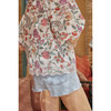 Women's Cleo Puffed Sleeves Top, Florals - Tees - 4 - thumbnail