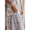 Women's Maggie Tulip Sleeve Dress, Blue - Dresses - 4