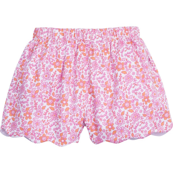 Scallop Short, Naples Floral - Little English Shorts | Maisonette