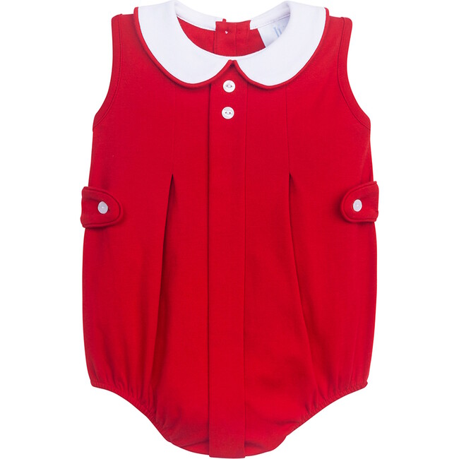 Sleeveless Nicholas Bubble, Red - Rompers - 1