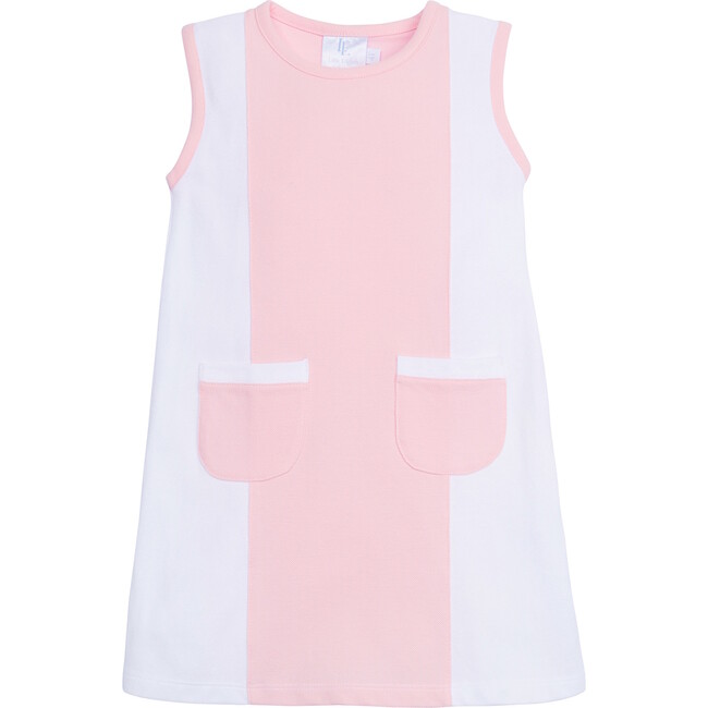 Leigh Pocket Dress, Light Pink - Dresses - 1