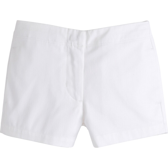 Mini Short, White Twill