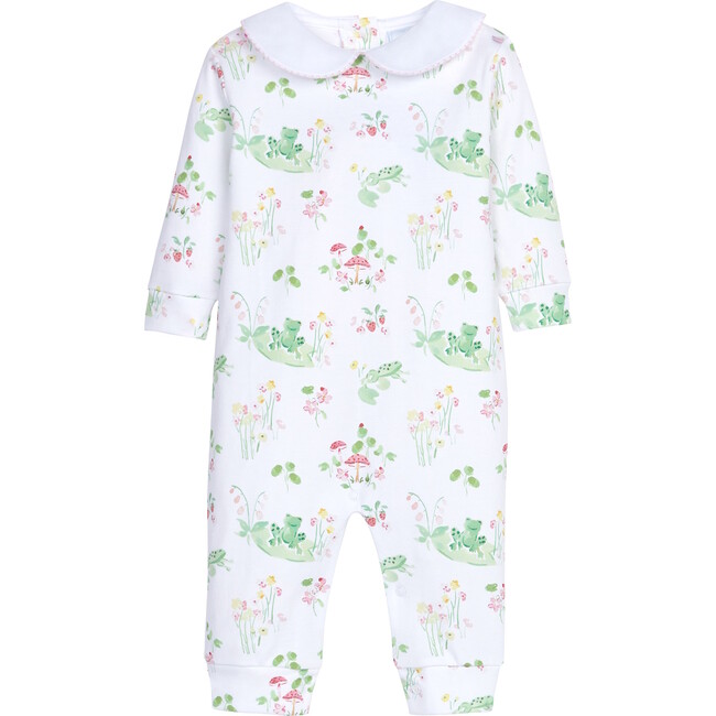 Girl Printed Playsuit, Frogs