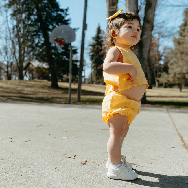 Sadie Baby 2-Piece Top And Bloomer Set, Craspedia - Mixed Apparel Set - 2