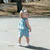 Bree Baby Plaid Tie-Neck Top And Short Set, Lupine - Rompers - 4