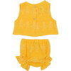 Sadie Baby 2-Piece Top And Bloomer Set, Craspedia - Mixed Apparel Set - 3