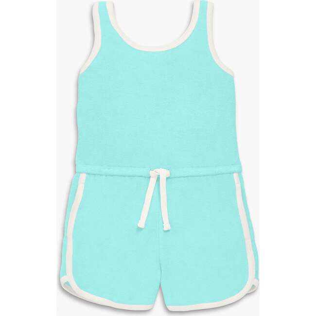 Towel Terry Romper, Mist