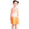 Tank Dress In Dip-Dye, Cantaloupe Dip Dye - Dresses - 2
