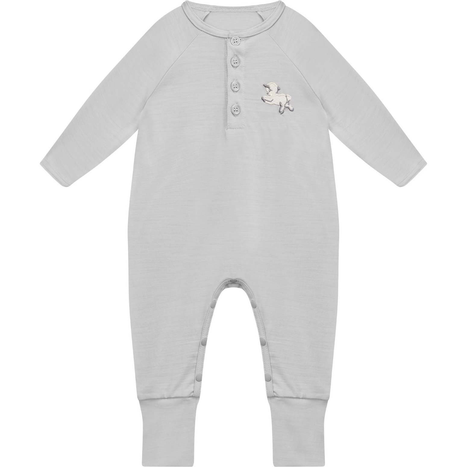 Onesie Vintage Lamb, Rachel Riley for Smalls, Moon Grey - Rompers - 1
