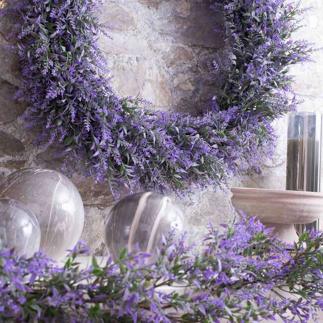 Faux Lavender Garland - Garlands - 3