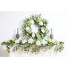 White & Green Hydrangea with Cream Berry Garland - Garlands - 4