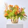 Bahama Mama Arrangement in Gold Hammered Pot - Bouquets - 3