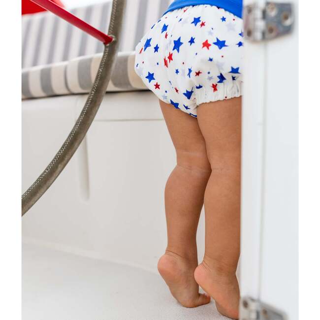 Elasticated Waist And Cuff Swim Shorties, Somerset Stars - Swim Trunks - 3