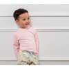 Rhett Crew Neck Long Sleeve Rashguard, Pink Sand - Rash Guards - 4