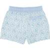 Tatum Above Knee Drawstring Trunks, St. George's Sailboats - Swim Trunks - 6