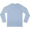 Rhett Crew Neck Long Sleeve Rashguard, Paget Periwinkle - Rash Guards - 4