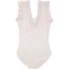 Women's Waverly Ruffled Neck One-Piece Swimsuit, Blush Petite Petal - One Pieces - 6