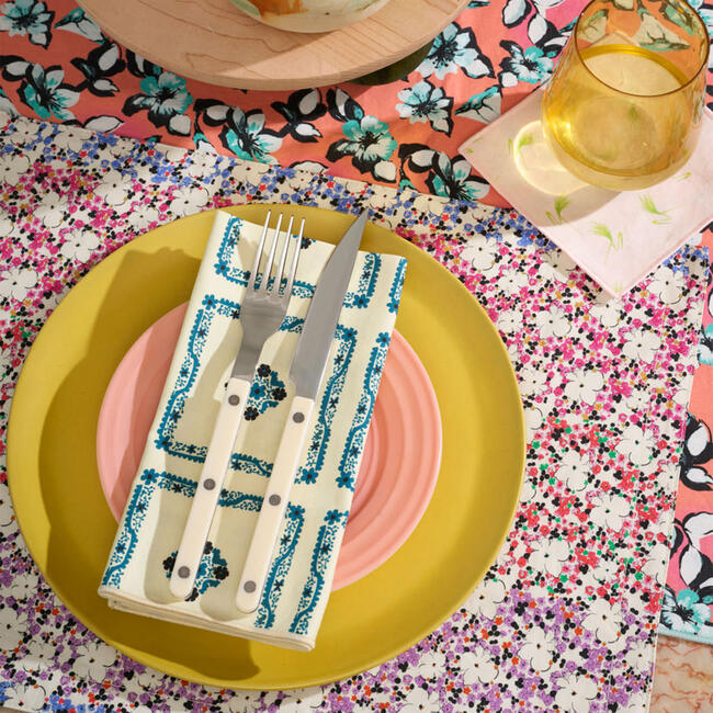 Elza Handkerchief Napkins,  4-piece Set - Tabletop - 2