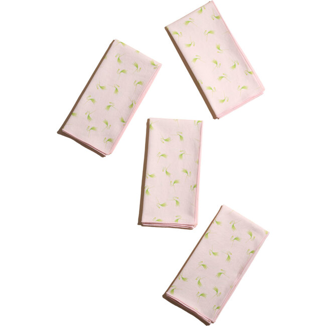 Flamingo Pin Napkins, 4-Piece Set - Tabletop - 3