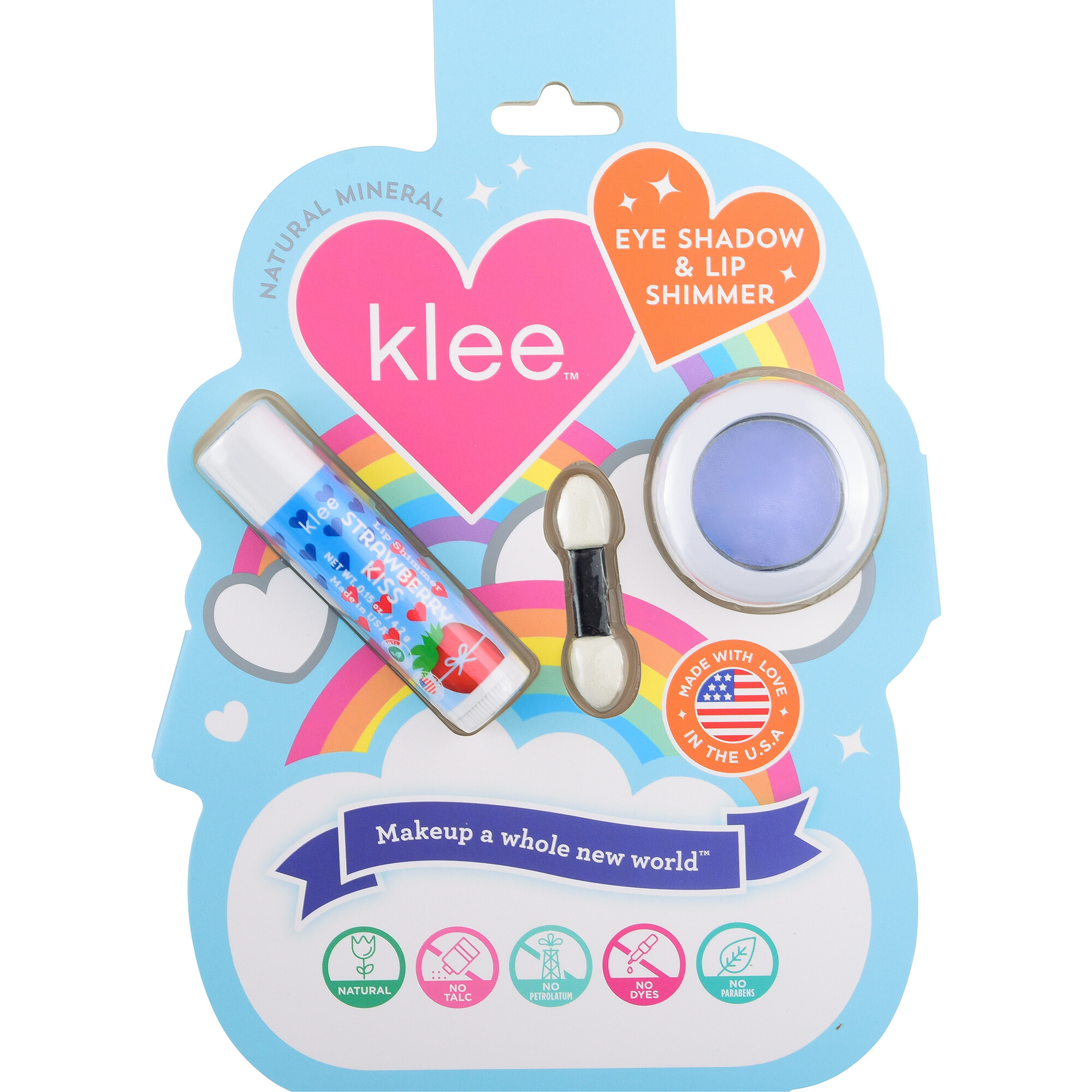 Klee Periwinkle Kiss Eye Shadow Set - Costume Accessories - 1