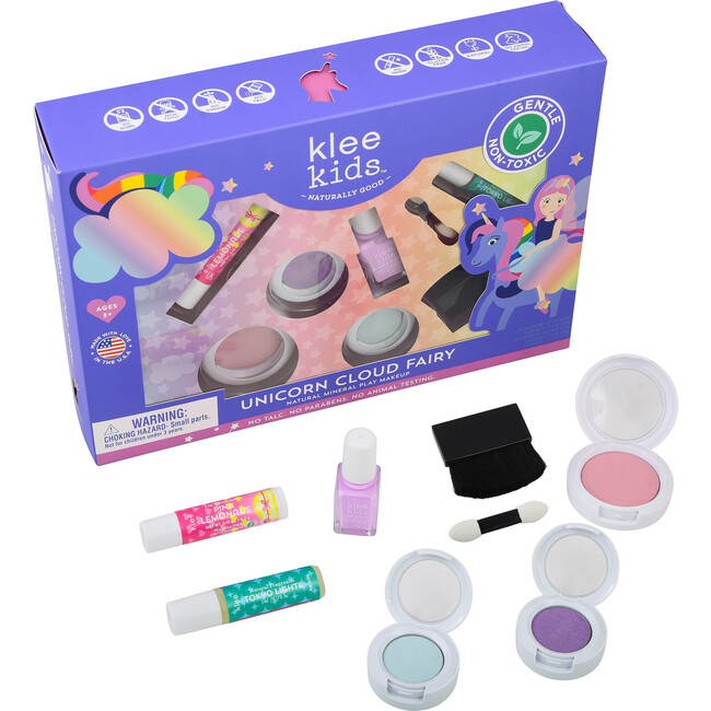 Unicorn Cloud Fairy - Klee Kids Deluxe Play Makeup Kit - Beauty Sets - 2
