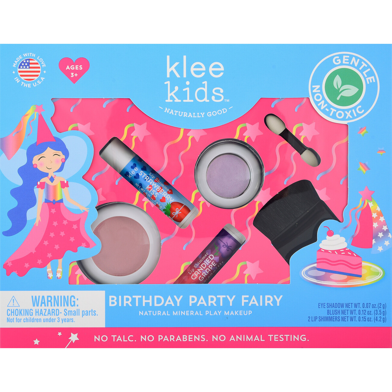 Klee Naturals Candy Cloud Fairy - Natural Mineral Makeup Kit