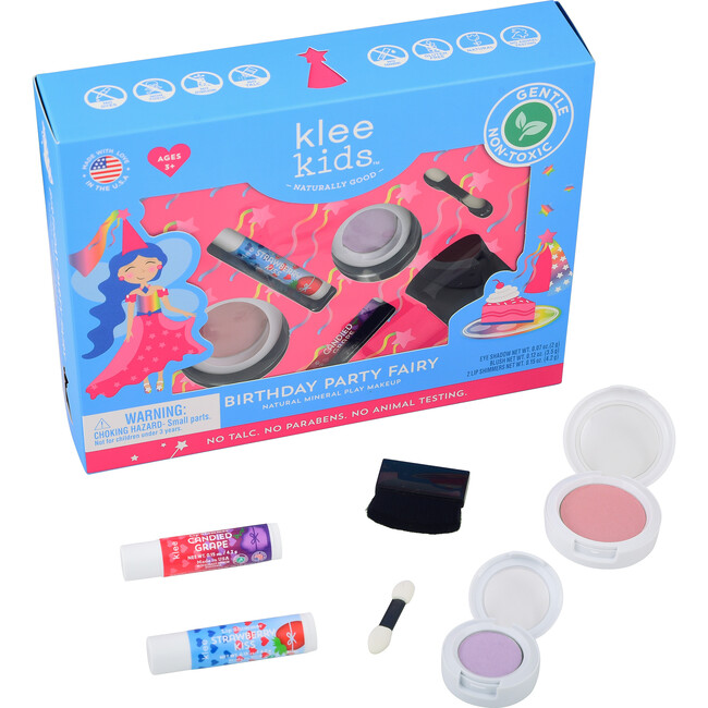 Klee Kids Birthday Party Fairy Pressed Powder Makeup Kit - Beauty Sets - 2