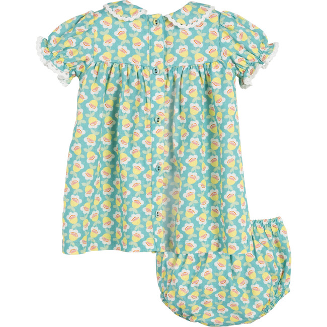 Baby Margaret Dress with Bloomer, Bell Floral - Dresses - 2