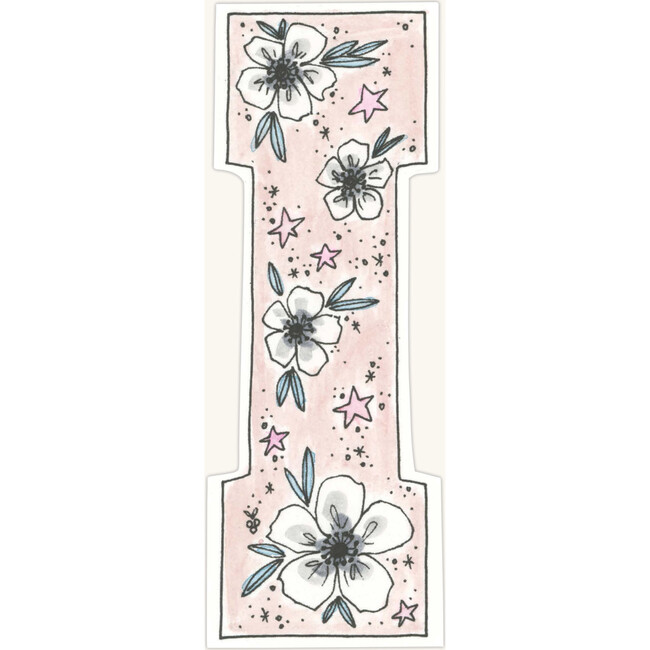 Floral Print Letter Garland, Petal - Garlands - 4