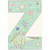 Dino Print Letter Garland, Jade - Garlands - 12