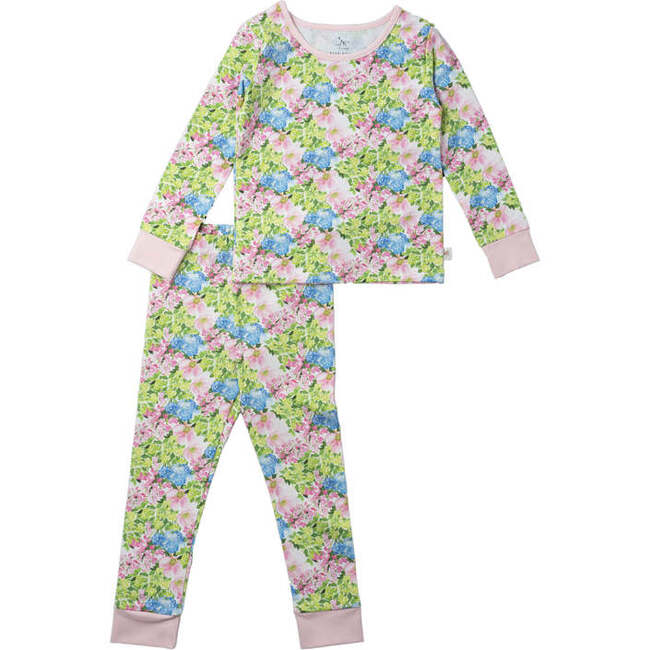 Two-Piece Long Sleeve Toddler Pajamas, Amagansett Bouquet
