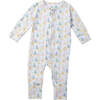 Double Zip One-Piece, Set Sail - Pajamas - 1 - thumbnail