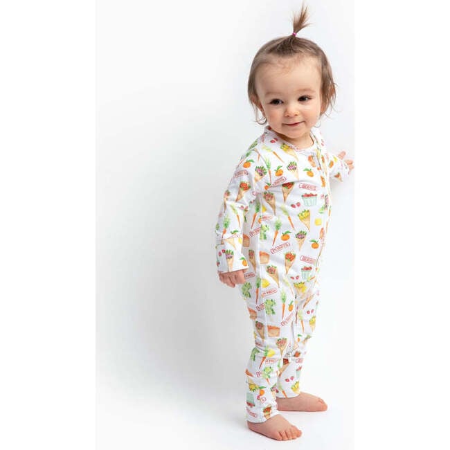 Double Zip One-Piece, Farm Fresh - Pajamas - 2