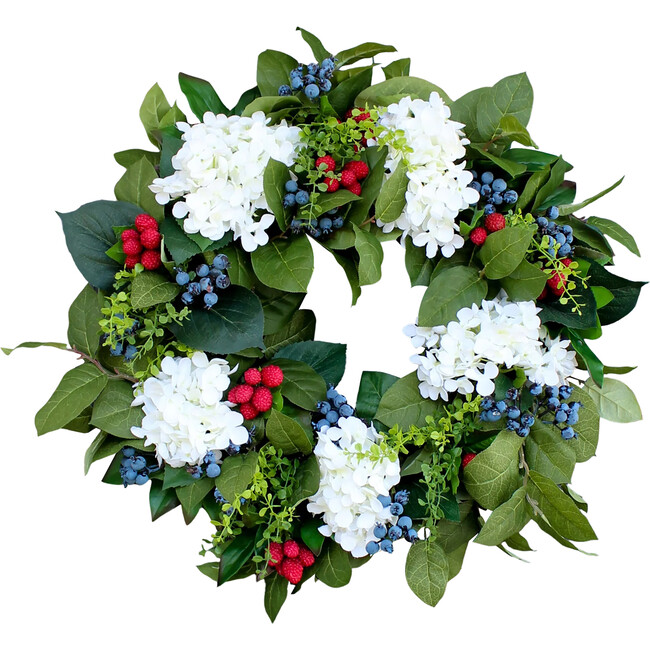 Williamsburg Style Americana Wreath