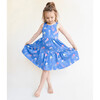 Alex Print Sleevesless Racerback Tier Dress, Iridescent Jellyfish - Dresses - 2